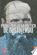 Libro Problemas de la Poetica de Dostoievski