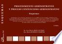 Libro Procedimiento Administrativo y Proceso Contencioso-Administrativo. Esquemas.