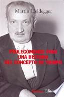 Libro Prolegómenos para una historia del concepto de tiempo