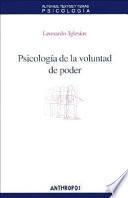 Libro Psicología de la voluntad de poder