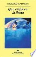 Libro Que empiece la fiesta