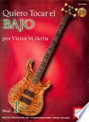 Libro Quiero Tocar El Bajo Book/CD Set