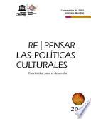 Libro Re Pensar las Políticas culturales