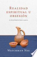 Libro Realidad espiritual u obsesión