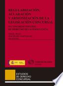 Libro Regularización, aclaración y armonización de la legislación concursal