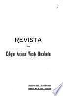 Libro Revista del Colegio nacional Vicente Rocafuerte
