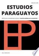 Libro REVISTA ESTUDIOS PARAGUAYOS - VOL 38 - N°1 - 2020