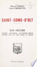 Libro Saint-Côme-d'Olt