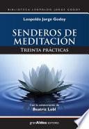 Libro Senderos de meditación
