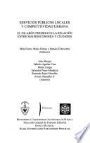 Libro Servicios públicos locales y competitividad urbana
