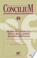 Libro Signos de esperanza en las relaciones islamo-cristianas
