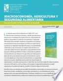 Libro Sinopsis, macroeconomía, agricultura y seguridad alimentaria