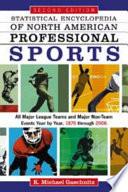 Libro Statistical Encyclopedia of North American Professional Sports