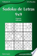 Libro Sudoku de Letras 9x9 - Experto - Volumen 9 - 276 Puzzles