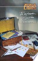 Libro Te extraño, Sofía