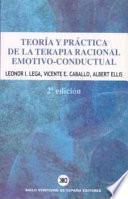 Libro Teoría y práctica de la terapia racional emotivo-conductual