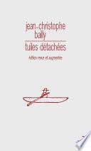 Libro Tuiles détachées