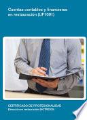 Libro UF1091 - Cuentas contables y financieras en restauración