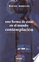 Libro Una forma de estar en el mundo: contemplación