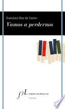 Libro Vamos a perdernos