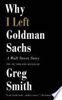 Libro Why I Left Goldman Sachs