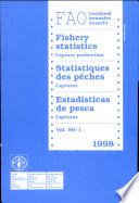 Libro Yearbook of Fishery Statistics 1998