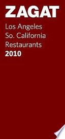 Libro Zagat Los Angeles/So. California Restaurants